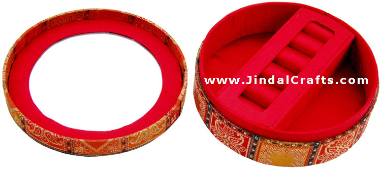 Jewelry Box - Hand Embroidered Designer Beaded Jari