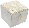 Jewelry Box Hand Embroidered Designer Beaded Jari India