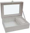 Jewelry Box Hand Embroidered Designer Beaded Jari India