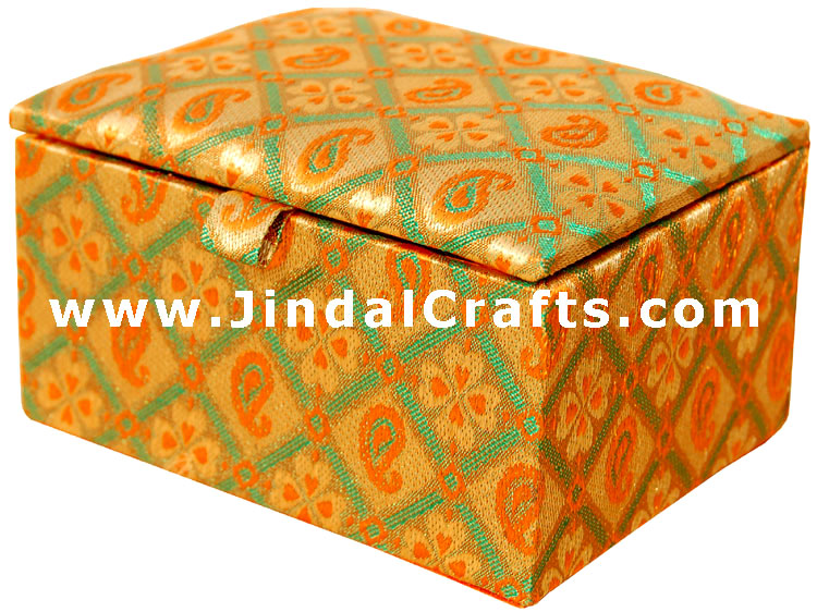 Hand Embroider / Beaded Multi Purpose Box - Indian Art