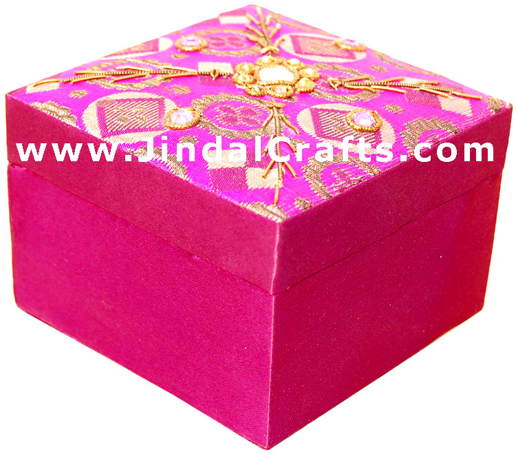 Hand Embroider / Beaded / Jari / Zari Multi Purpose Box