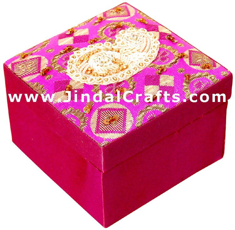 Hand Embroider / Beaded / Jari / Zari Multi Purpose Box