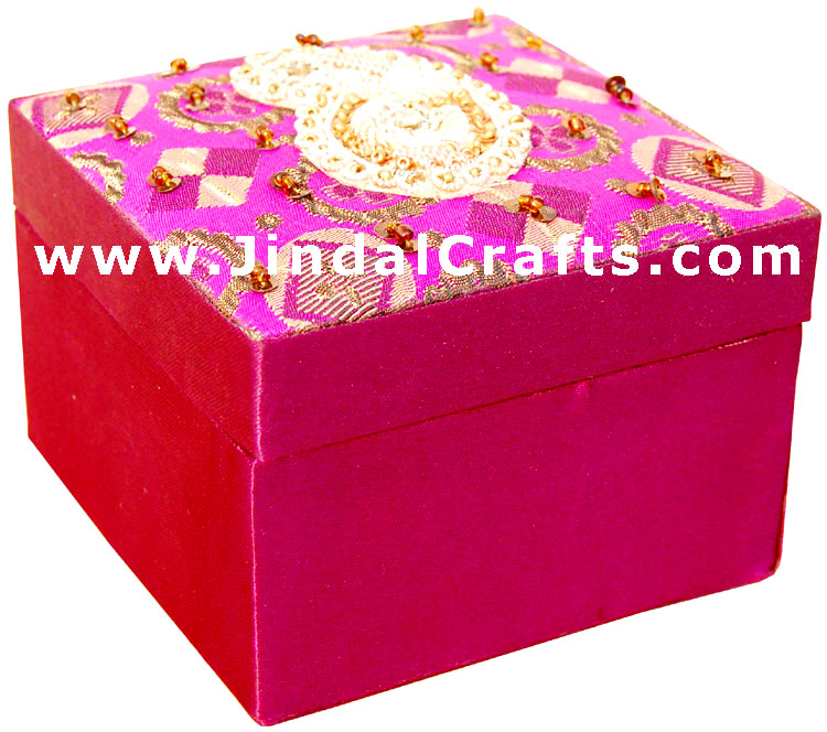 Hand Embroider / Beaded / Jari / Zari Multi Purpose Box