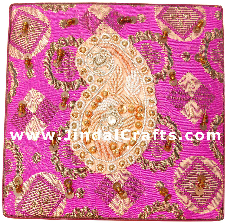 Hand Embroider / Beaded / Jari / Zari Multi Purpose Box