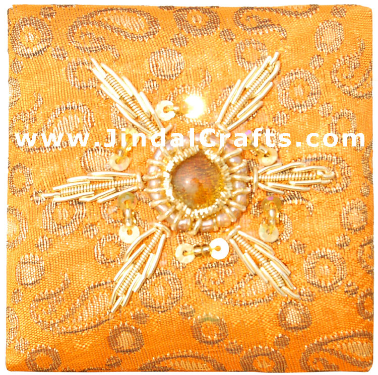 Hand Embroider / Beaded / Jari / Zari Multi Purpose Box