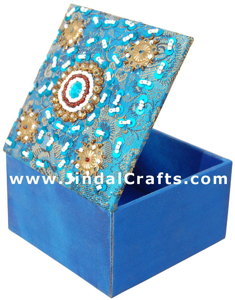 Hand Embroider / Beaded / Jari / Zari Multi Purpose Box