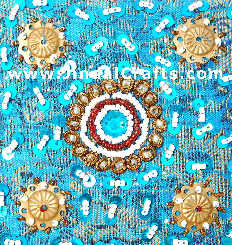 Hand Embroider / Beaded / Jari / Zari Multi Purpose Box
