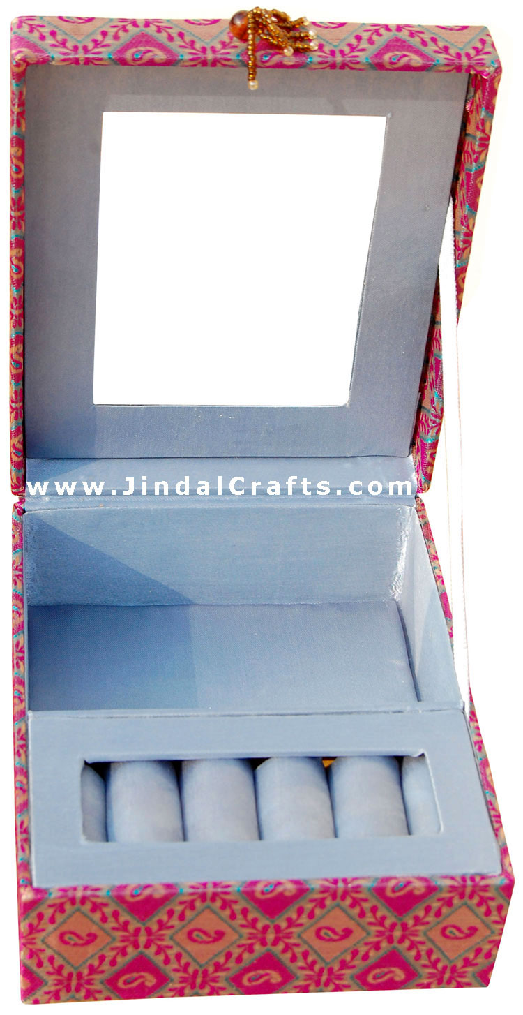 Hand Embroider / Beaded / Jari / Zari Jewelry Box Decor