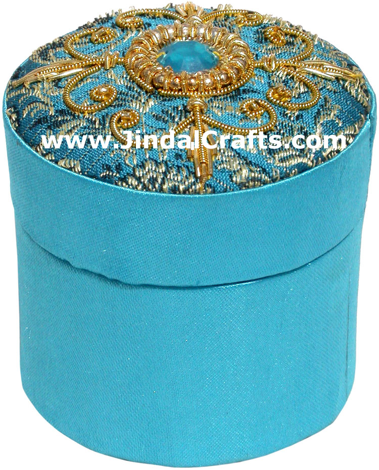 Hand Embroider / Beaded / Jari / Zari Multi Purpose Box