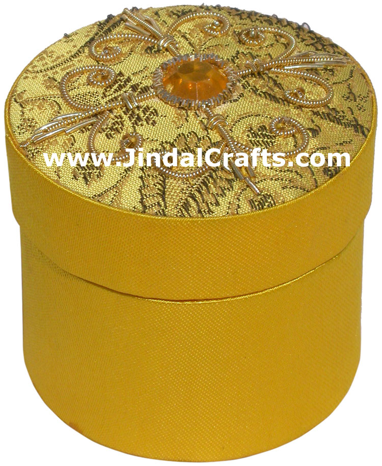 Hand Embroider / Beaded / Jari / Zari Multi Purpose Box