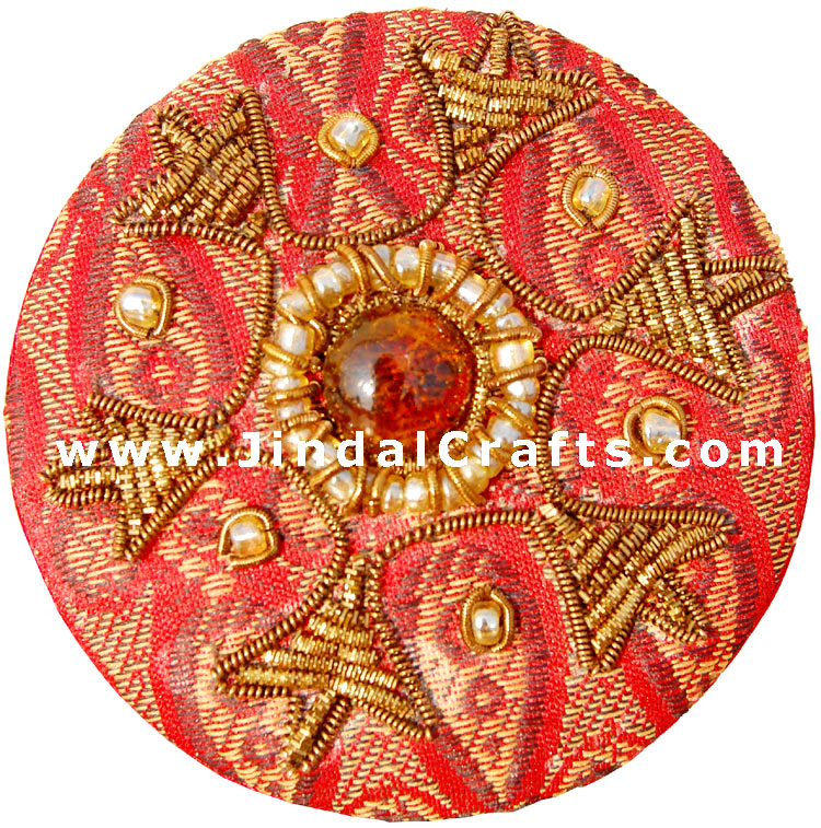 Hand Embroider / Beaded / Jari / Zari Multi Purpose Box