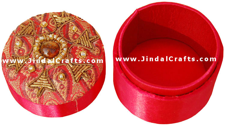 Hand Embroider / Beaded / Jari / Zari Multi Purpose Box