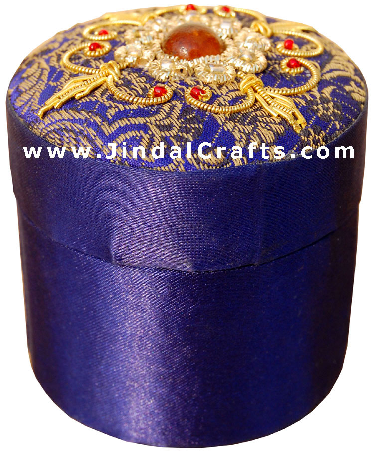 Hand Embroider / Beaded / Jari / Zari Multi Purpose Box