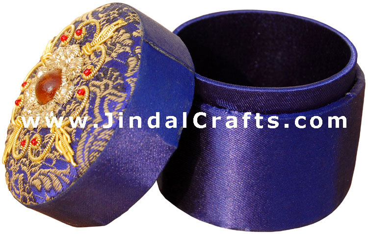 Hand Embroider / Beaded / Jari / Zari Multi Purpose Box