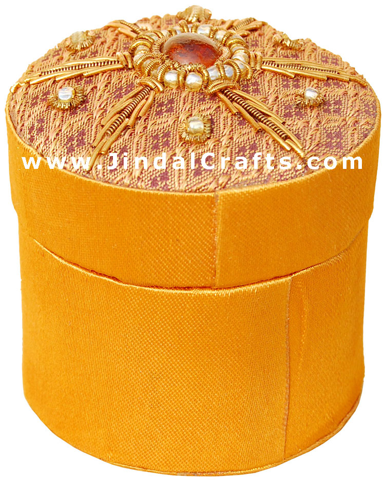 Hand Embroider / Beaded / Jari / Zari Multi Purpose Box