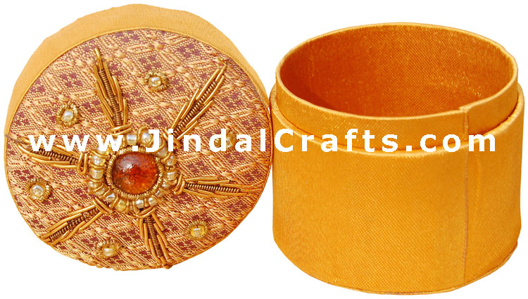 Hand Embroider / Beaded / Jari / Zari Multi Purpose Box