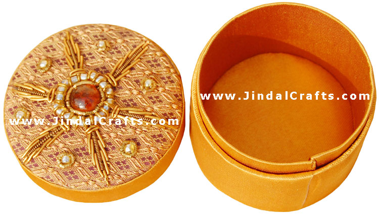 Hand Embroider / Beaded / Jari / Zari Multi Purpose Box