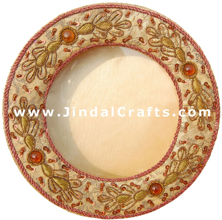 Chocolate / Gift / Jewelry Box Hand Embroidered Jari