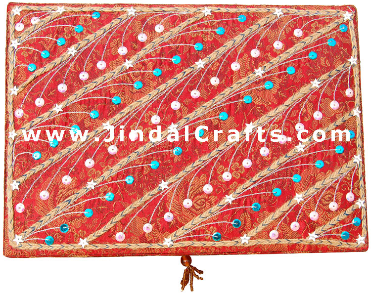 Hand Embroider / Beaded / Jari / Zari Jewelry Box Decor