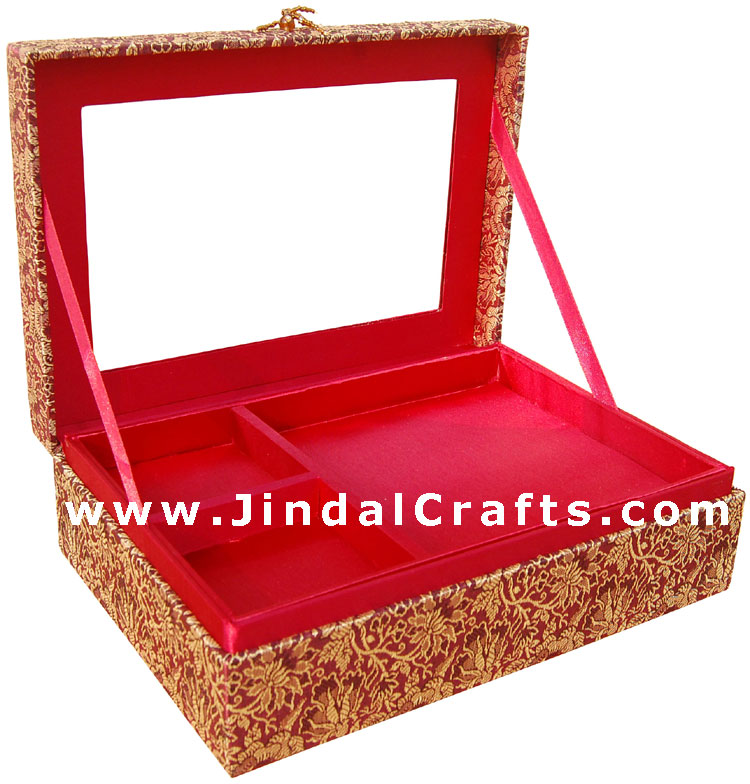 Hand Embroider / Beaded / Jari / Zari Jewelry Box Decor