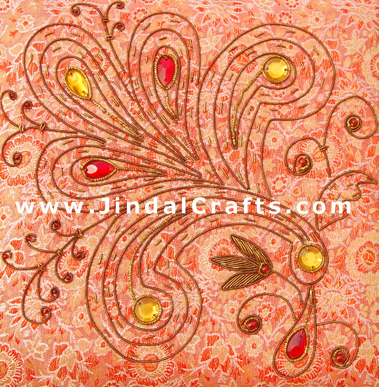 Hand Embroider / Beaded / Jari / Zari Jewelry Box Decor