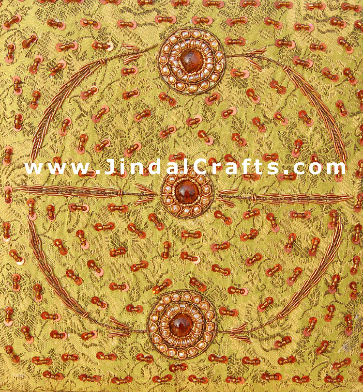 Hand Embroider / Beaded / Jari / Zari Jewelry Box Decor