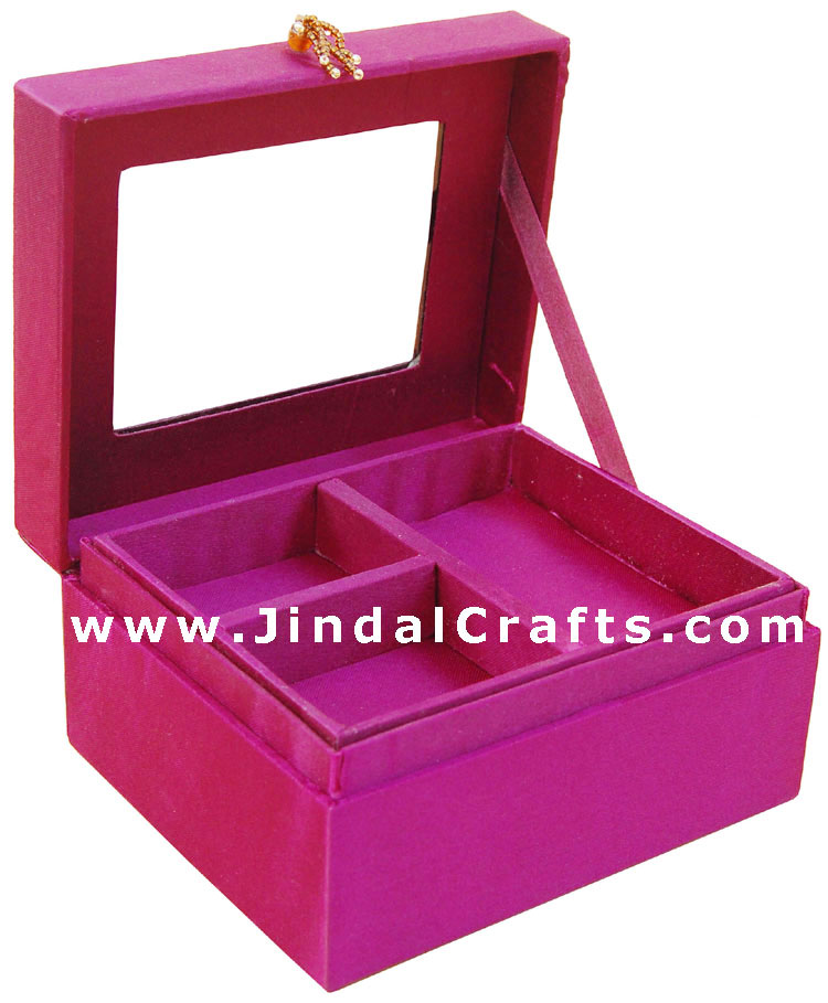 Hand Embroider / Beaded / Jari / Zari Jewelry Box Decor