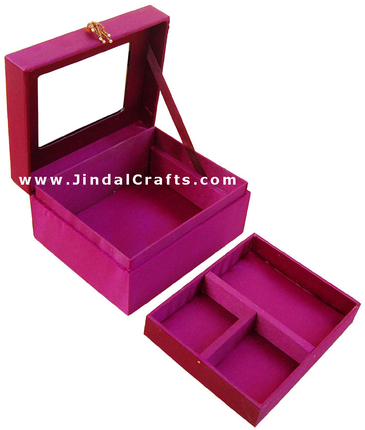 Hand Embroider / Beaded / Jari / Zari Jewelry Box Decor