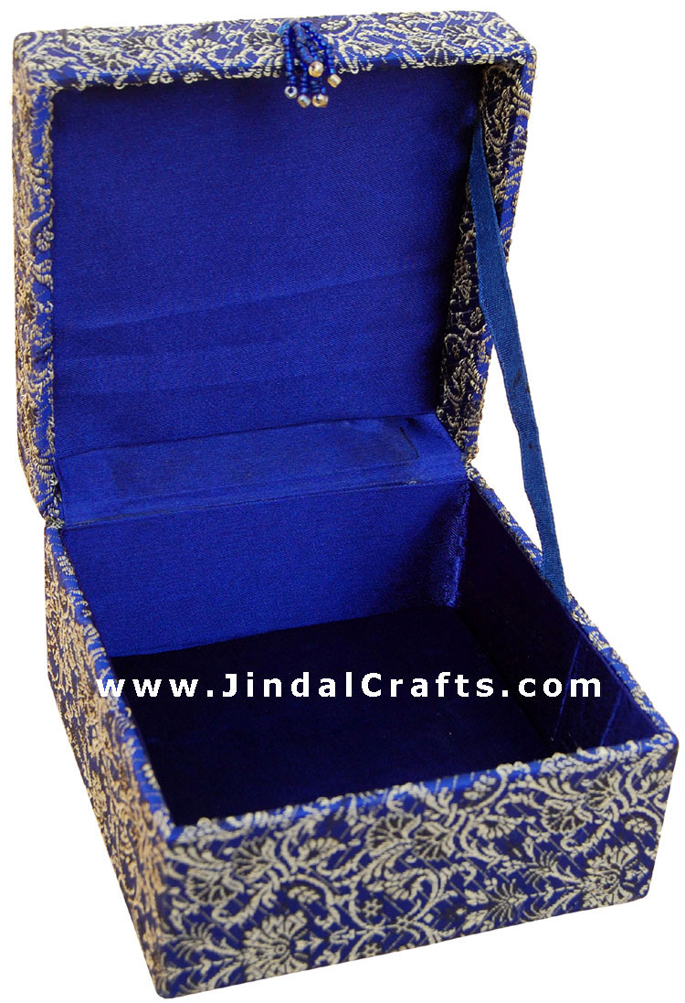 Hand Embroider / Beaded / Jari / Zari Jewelry Box Decor