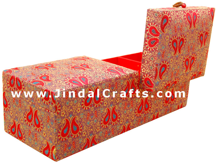 Hand Embroider / Beaded / Jari / Zari Jewelry Box Decor
