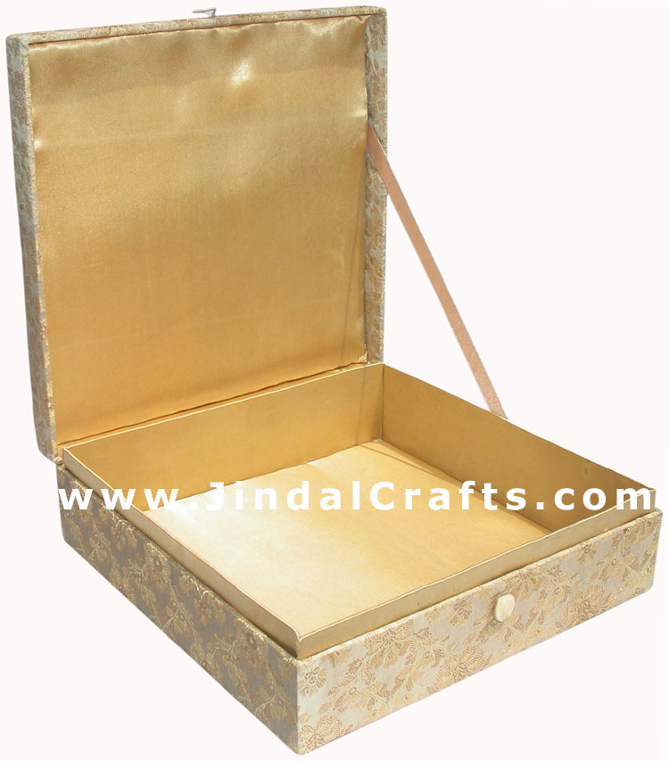 Hand Embroider Beaded Jari Zari Decorative Jewelry Box