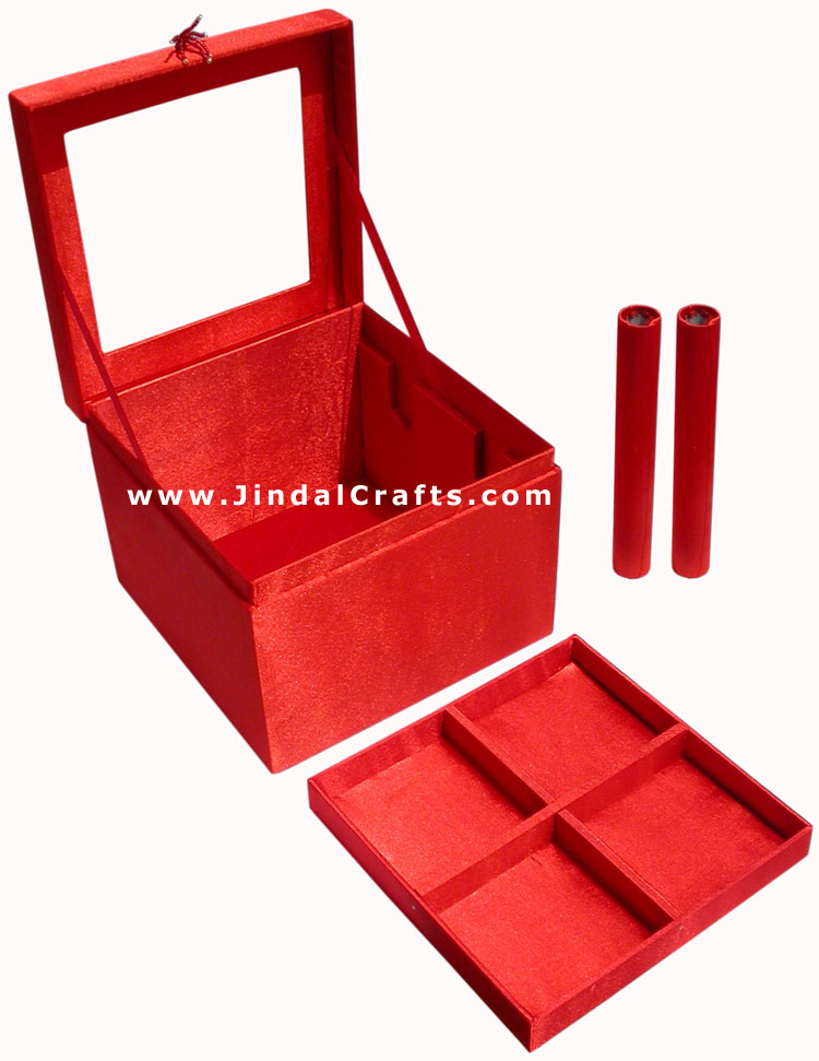 Hand Embroider Beaded Jari Zari Decorative Bangle Box