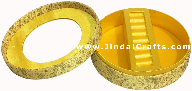 Hand Embroider Beaded Jari Zari Decorative Jewelry Box