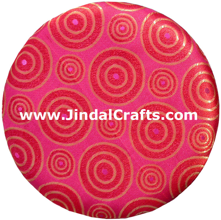 Hand Embroider Beaded Jari Zari Jewellery Box India Art
