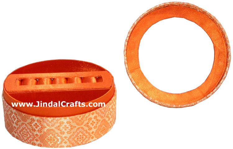 Hand Embroider Beaded Jari Zari Jewellery Box India Art