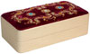 Hand Embroider Beaded Jari Zari Jewellery Box India Art