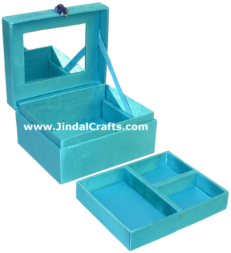 Hand Embroidered Designer Jewelry Box Handicraft Gifts
