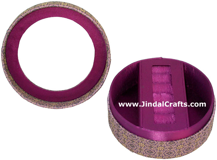 Hand Embroidered Designer Jewelry Box Souvenirs Crafts