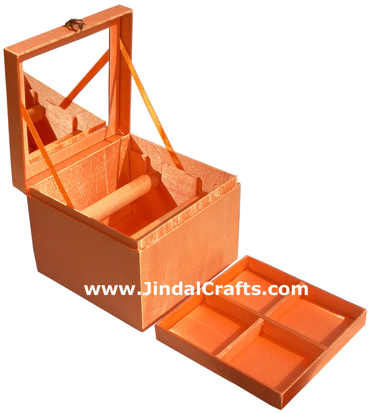 Hand Embroidered Designer Jewelry Box Handicraft Gifts
