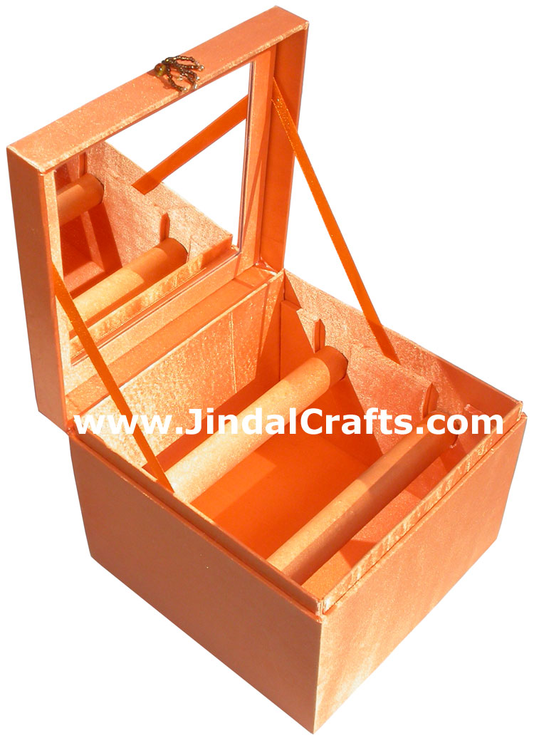 Hand Embroidered Designer Jewelry Box Handicraft Gifts