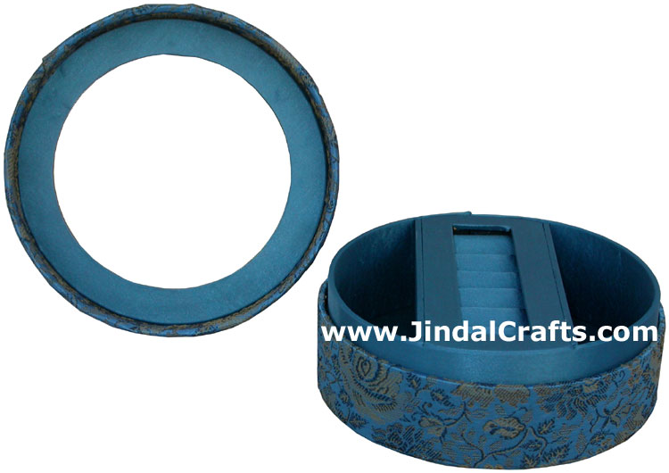 Hand Embroidered Designer Jewelry Box Handicraft Craft