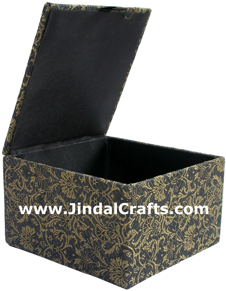Wedding Invitation Box Jari Hand Embroidered Handicraft