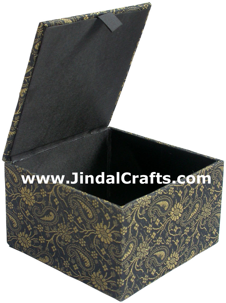 Wedding Invitation Box Jari Hand Embroidered Handicraft