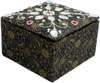 Wedding Invitation Box Jari Hand Embroidered Handicraft