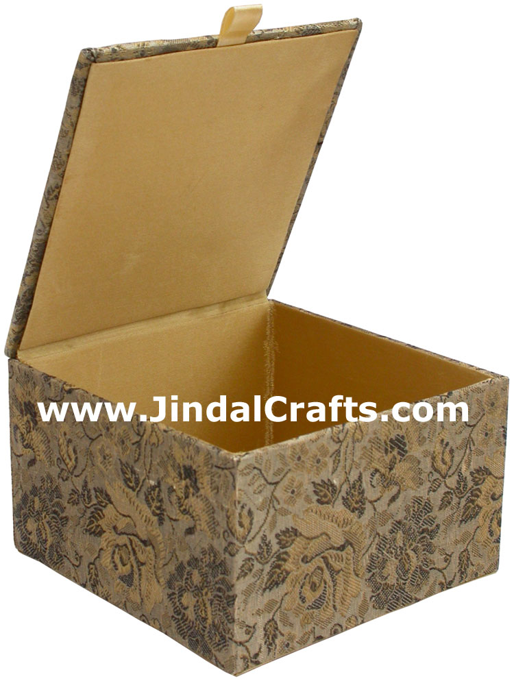 Beaded Jewellary Box Wedding Gift Hand Embroidered Arts