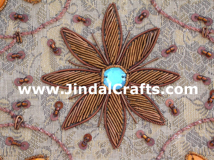 Beaded Jewellary Box Wedding Gift Hand Embroidered Arts