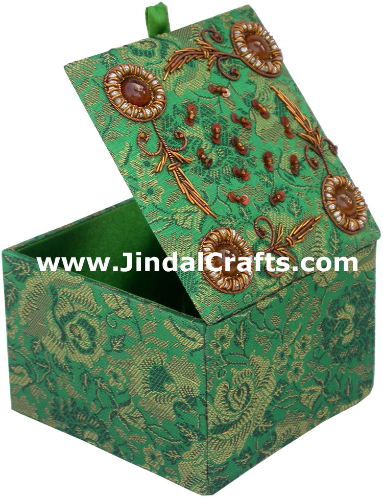 Beaded Box Wedding Gift Hand Embroidered Handicrafts Ar