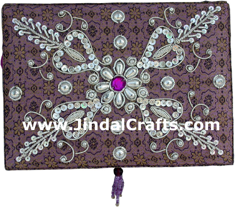Beaded Box Wedding Gift Hand Embroidered Handicrafts