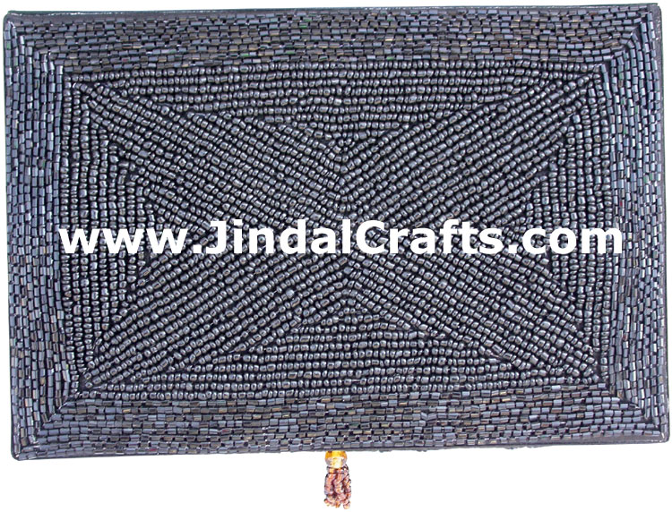 Beaded Box Wedding Gift Hand Embroidered Handicrafts