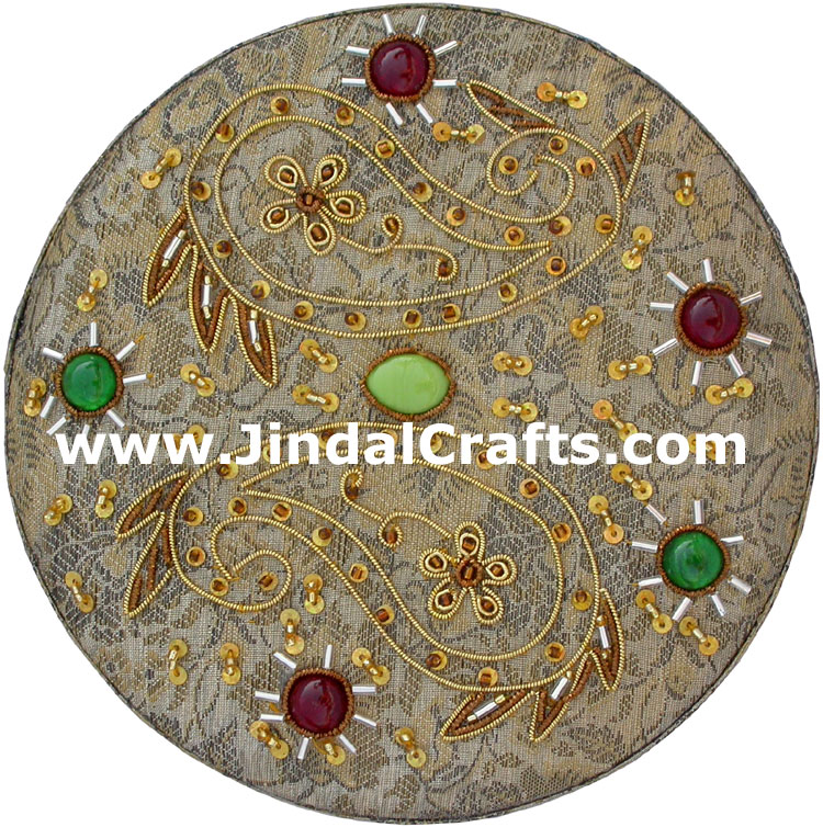 Beaded Box Wedding Gift Hand Embroidered Handicrafts